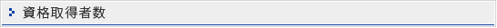 資格習得者数